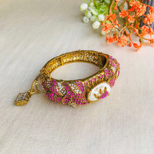By La Lueur | BN-54 | Gulrang Bangles - Fuchsia