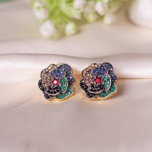 By La Lueur | ER-116 | Gul-e-Roshan Earrings - Multi