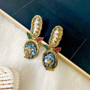Gul-e-Rang Earrings - Multi