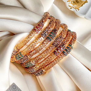 By La Lueur | BN-58 | Khanak Bangles - Multi