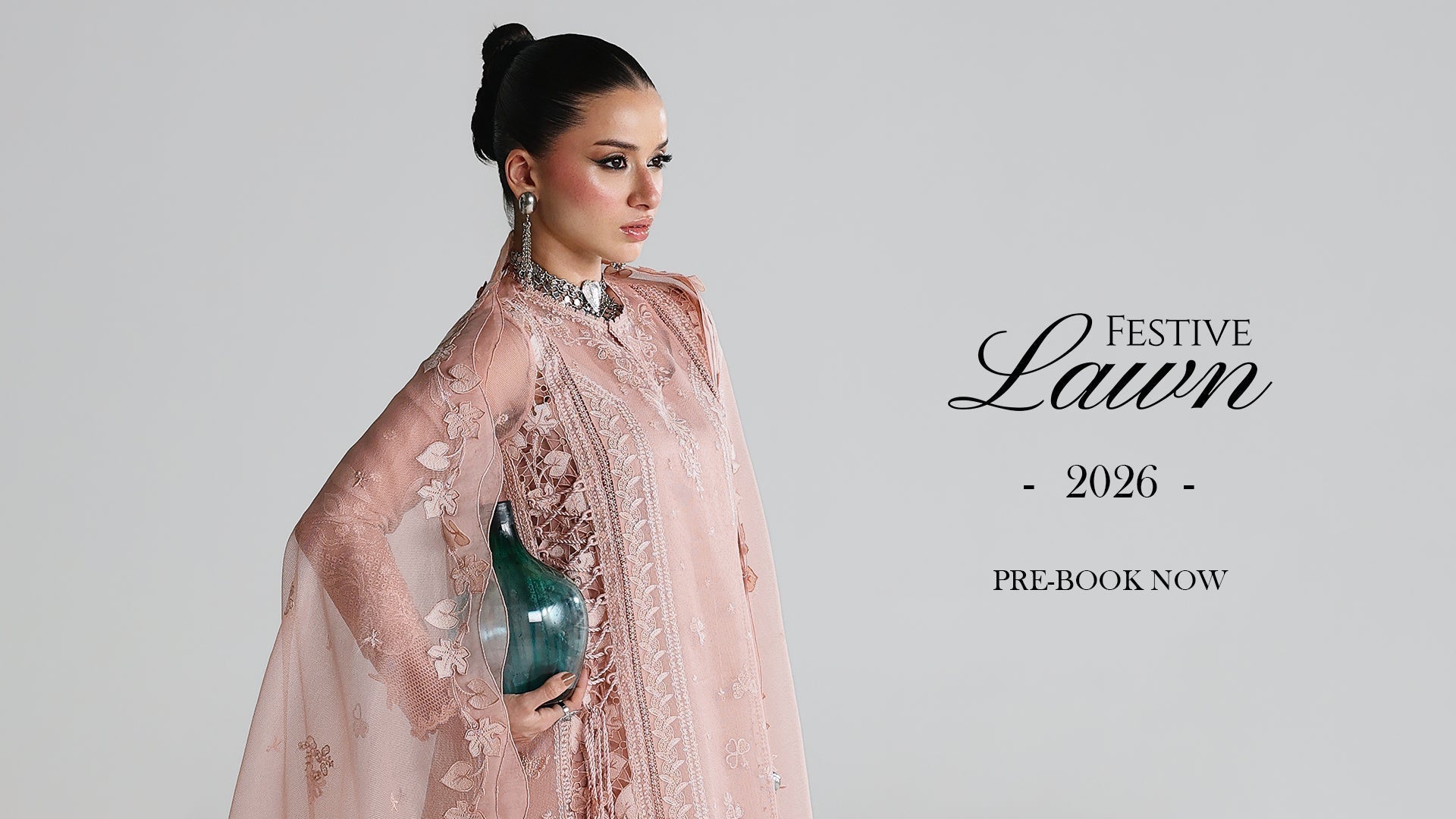 Qalamkar Luxury Lawn Collection 2026
