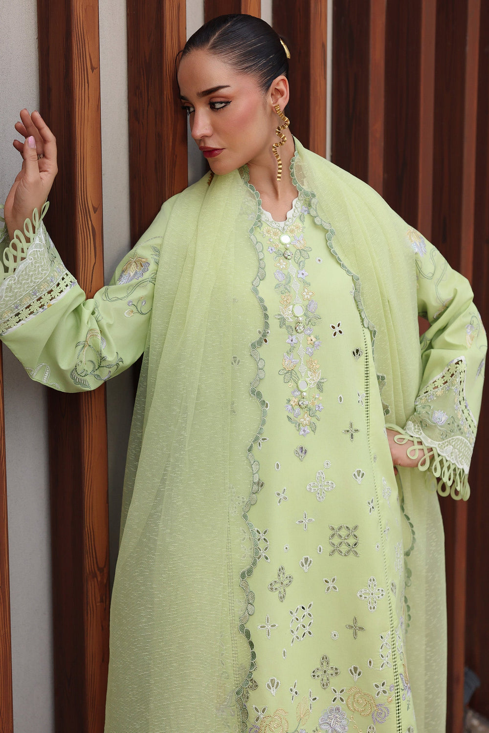 Qalamkar QQL-05 Ayana - Dupatta Detail
