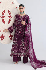 Qalamkar QFL-10 TRESA Festive Lawn Detail