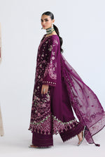 Qalamkar QFL-10 TRESA Festive Lawn Back