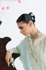Qalamkar QFL-08 SABEL Festive Lawn Close-up