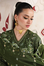 Qalamkar QFL-09 VESTA Festive Lawn Detail