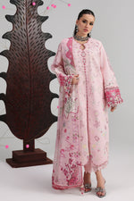 Qalamkar QFL-04 NORAH Festive Lawn Front