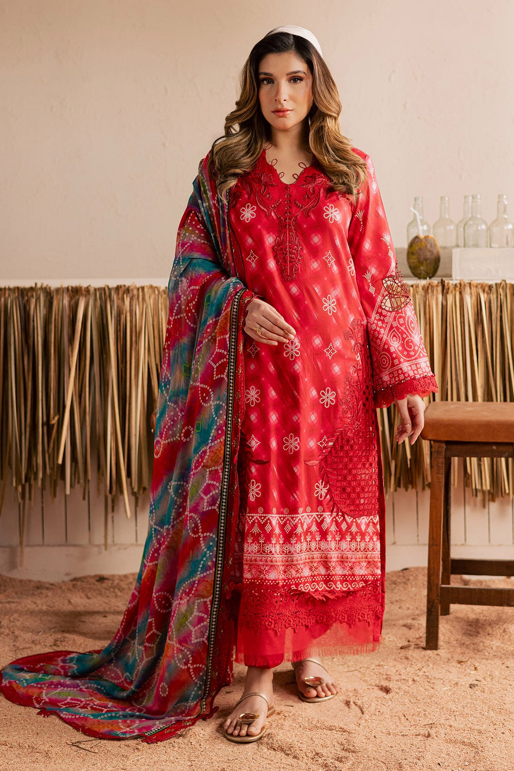 Nureh | AZ-NSG-223 | 3 Piece Embroidered Lawn Suit