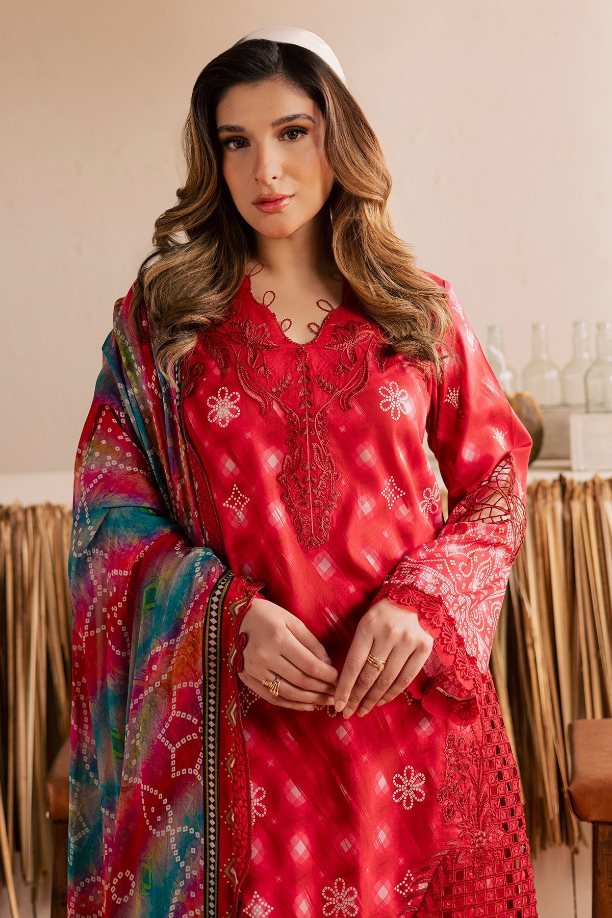 Nureh | AZ-NSG-223 | 3 Piece Embroidered Lawn Suit