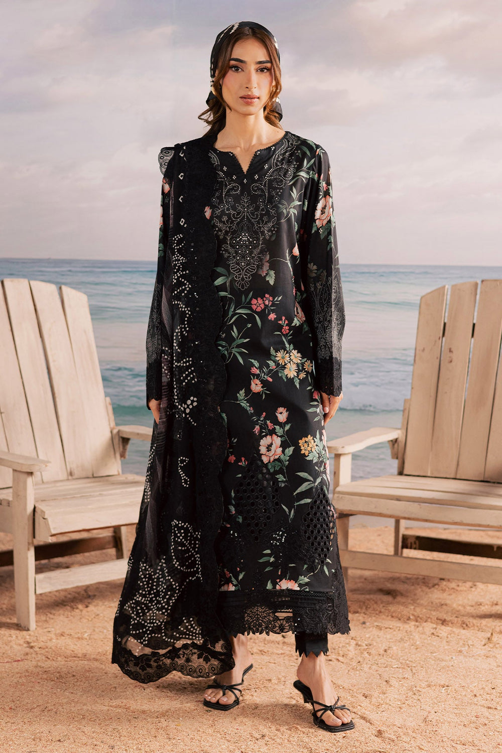 Nureh | AZ-NSG-224 | 3 Piece Embroidered Lawn Suit