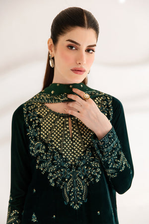 Emaan Adeel Velvet Affair Amorette velvet formal 3 piece stitched suit AZ-EA-AMORETTE