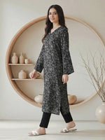 Limelight | AZ-LL-A2375KF-3 | Silk Kaftan - Black