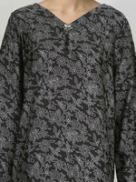 Limelight | AZ-LL-A2375KF-3 | Silk Kaftan - Black