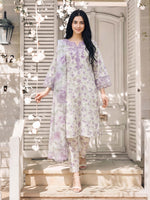 Limelight | AZ-LL-A5131SU-3 | 3 Piece Lawn Suit - Off White