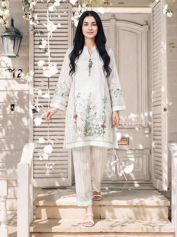 Limelight | AZ-LL-A5483ST-3 | 2 Piece Silk Suit - Off White