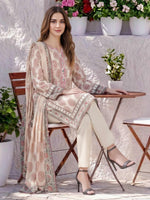 Limelight | AZ-LL-A5490SU-3 | 3 Piece Silk Suit - Off White