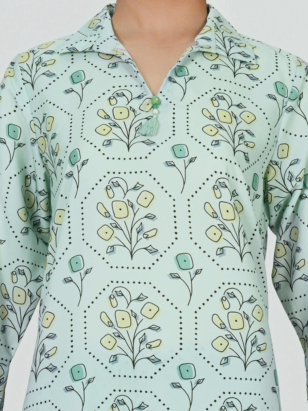 Limelight A5510ST 2 Piece Grip Suit Mint - front