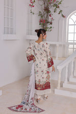 M/Basics by Maria B | AZ-MB-01-A | Summer Stitched Suit