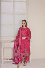 M/Basics by Maria B | AZ-MB-03-B | Summer Stitched Suit