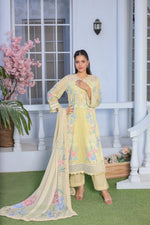 M/Basics by Maria B | AZ-MB-11-A | Summer Stitched Suit