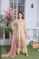 M/Basics by Maria B | AZ-MB-12-A | Summer Stitched Suit