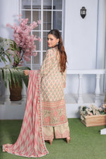 M/Basics by Maria B | AZ-MB-12-A | Summer Stitched Suit