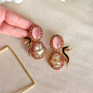 Aylin Earrings - Rose