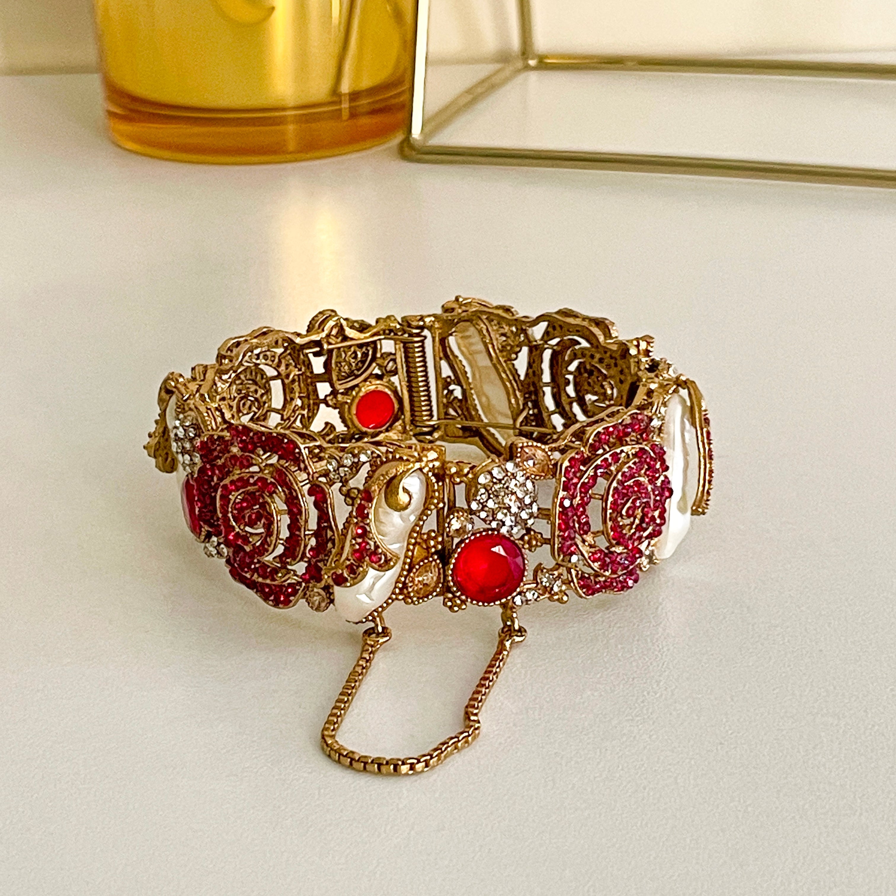 Kangan-e-Sitare Bangles - Ruby