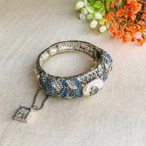 By La Lueur | BN-54 | Gulrang Bangles - Midnight Frost