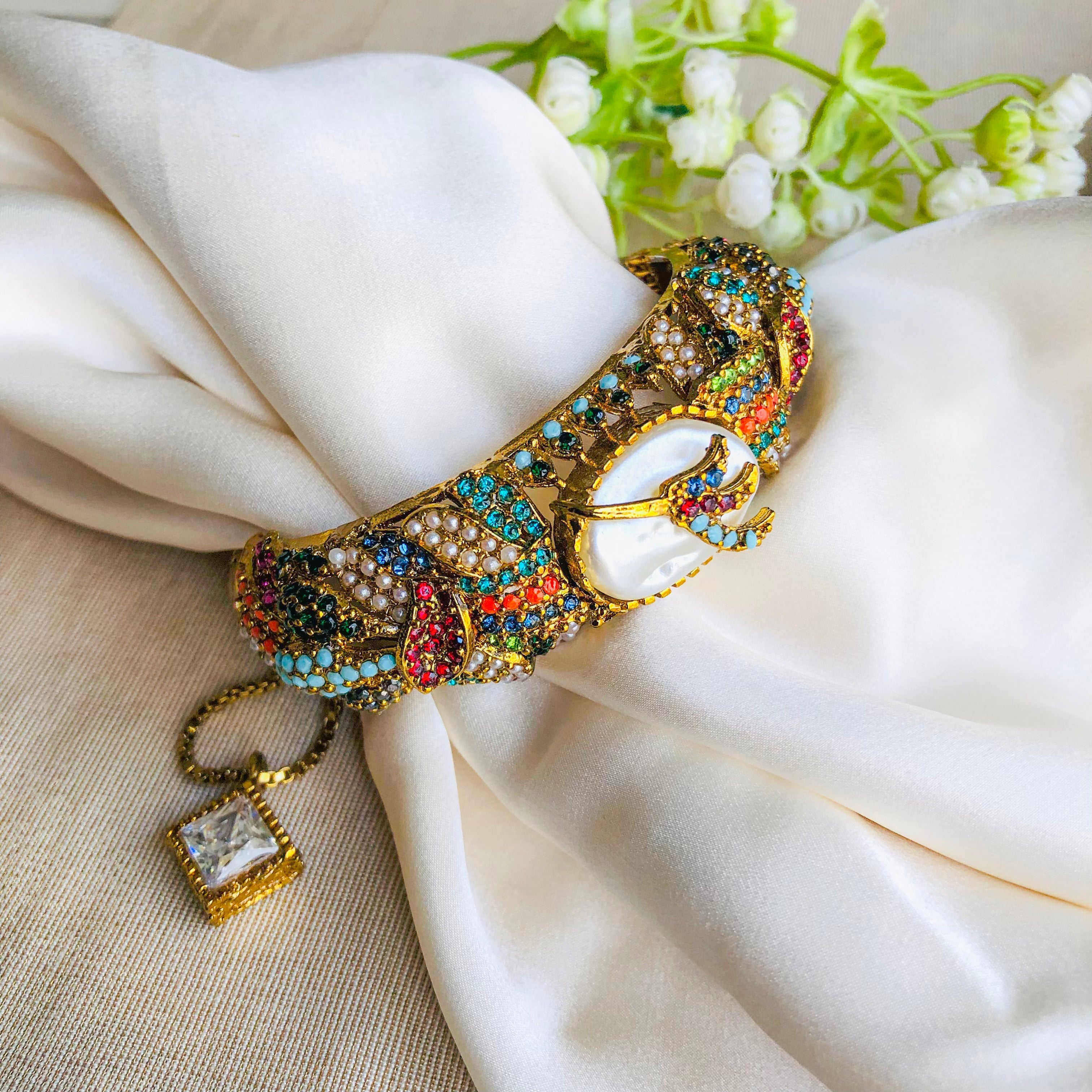 By La Lueur | BN-54 | Gulrang Bangles - Multi
