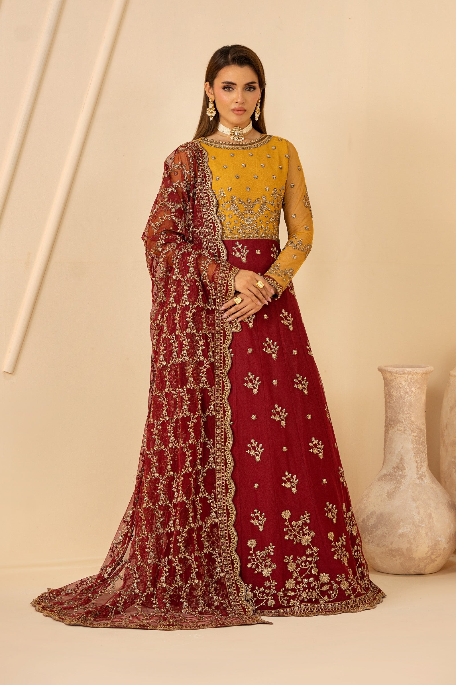 Zarif | AZ-ZRF-08-ASTRA | Riwayat Luxury Chiffon Suit