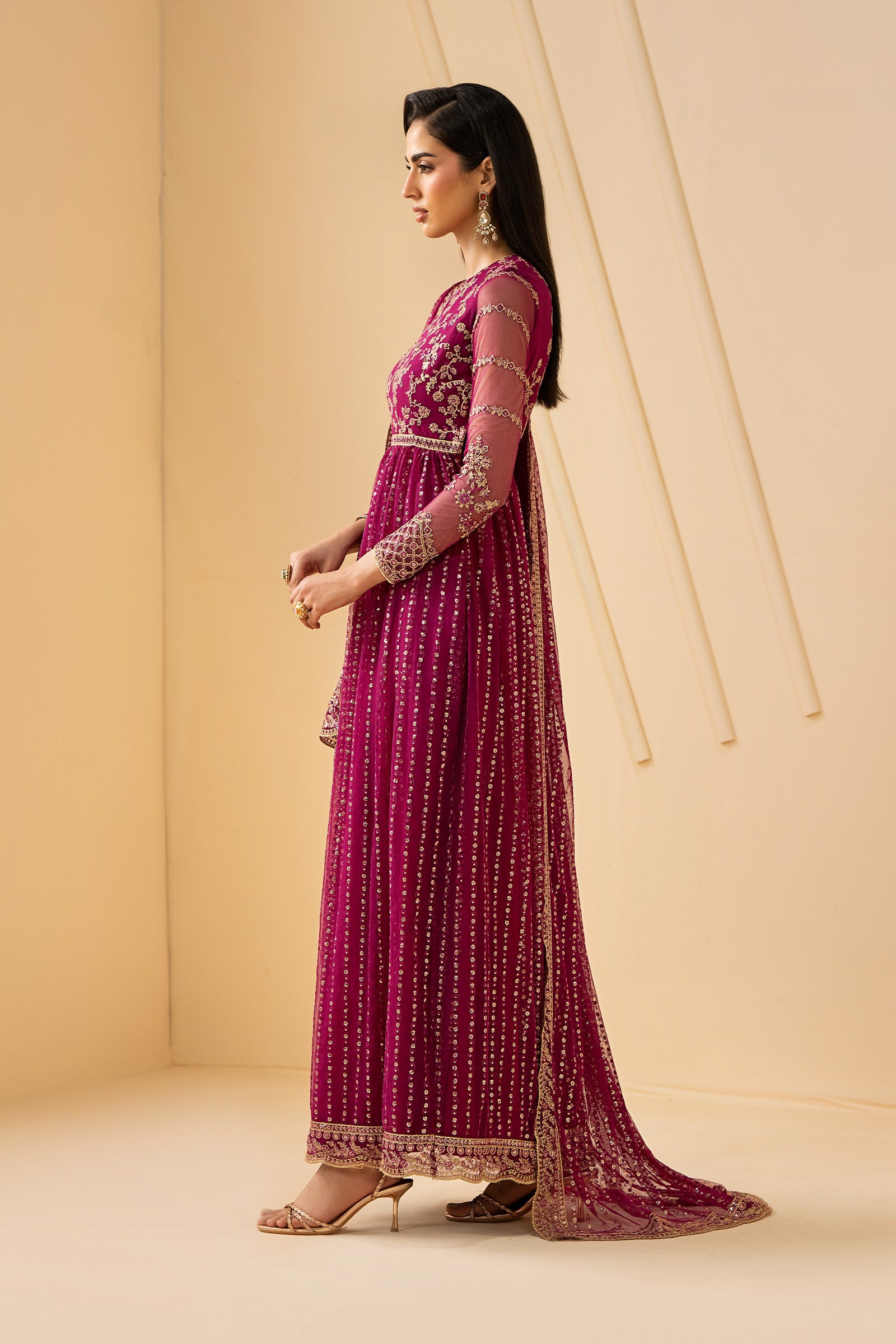 Zarif | AZ-ZRF-05-SADAA | Riwayat Luxury Chiffon Suit