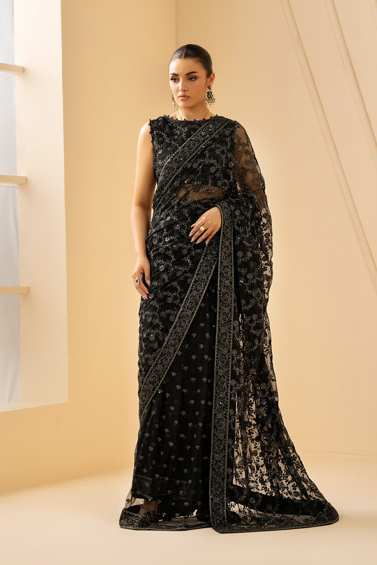 Zarif | AZ-ZRF-03-QATIM | Riwayat Luxury Chiffon Suit