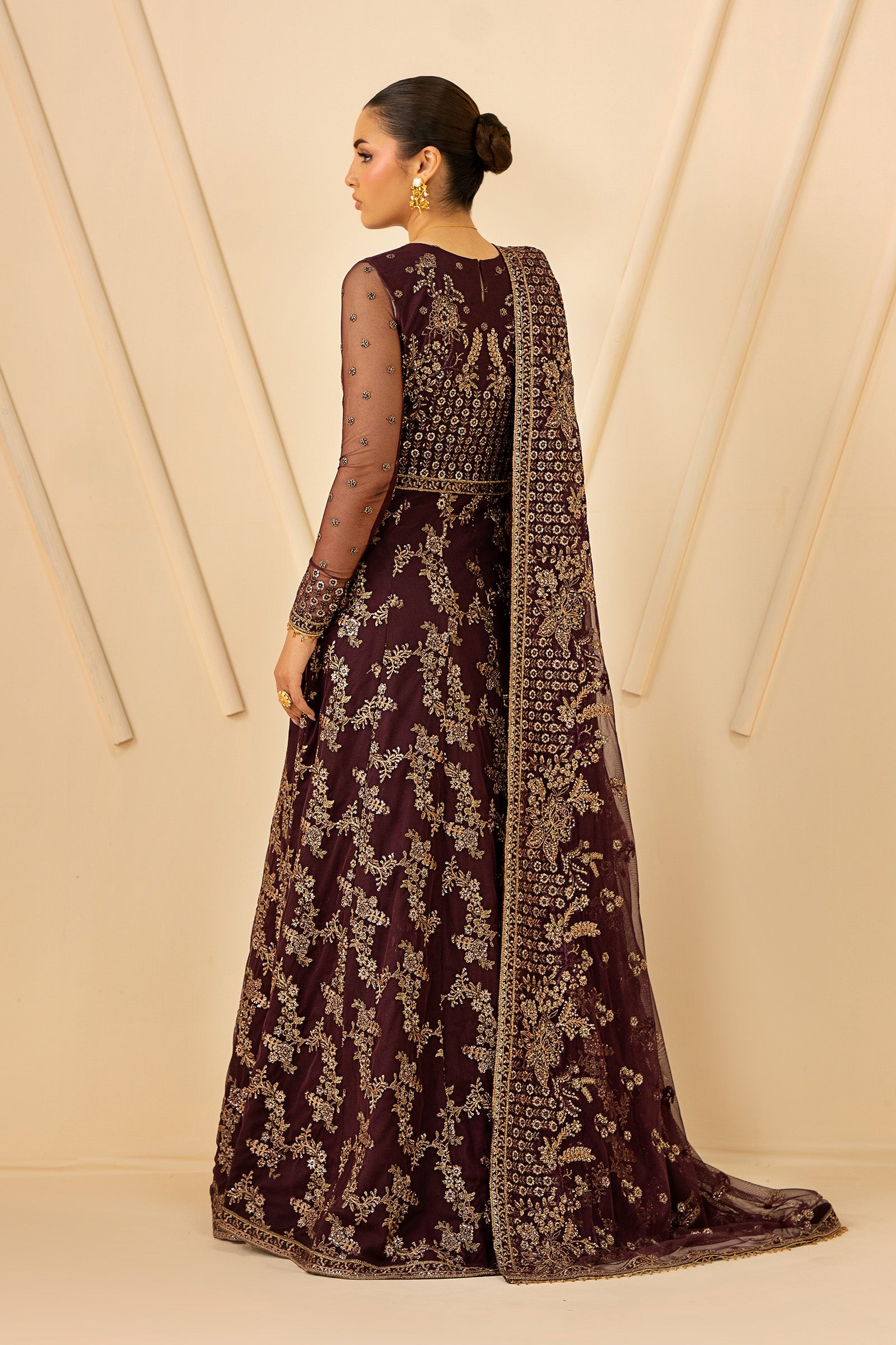 Zarif | AZ-ZRF-07-BAZM | Riwayat Luxury Chiffon Suit