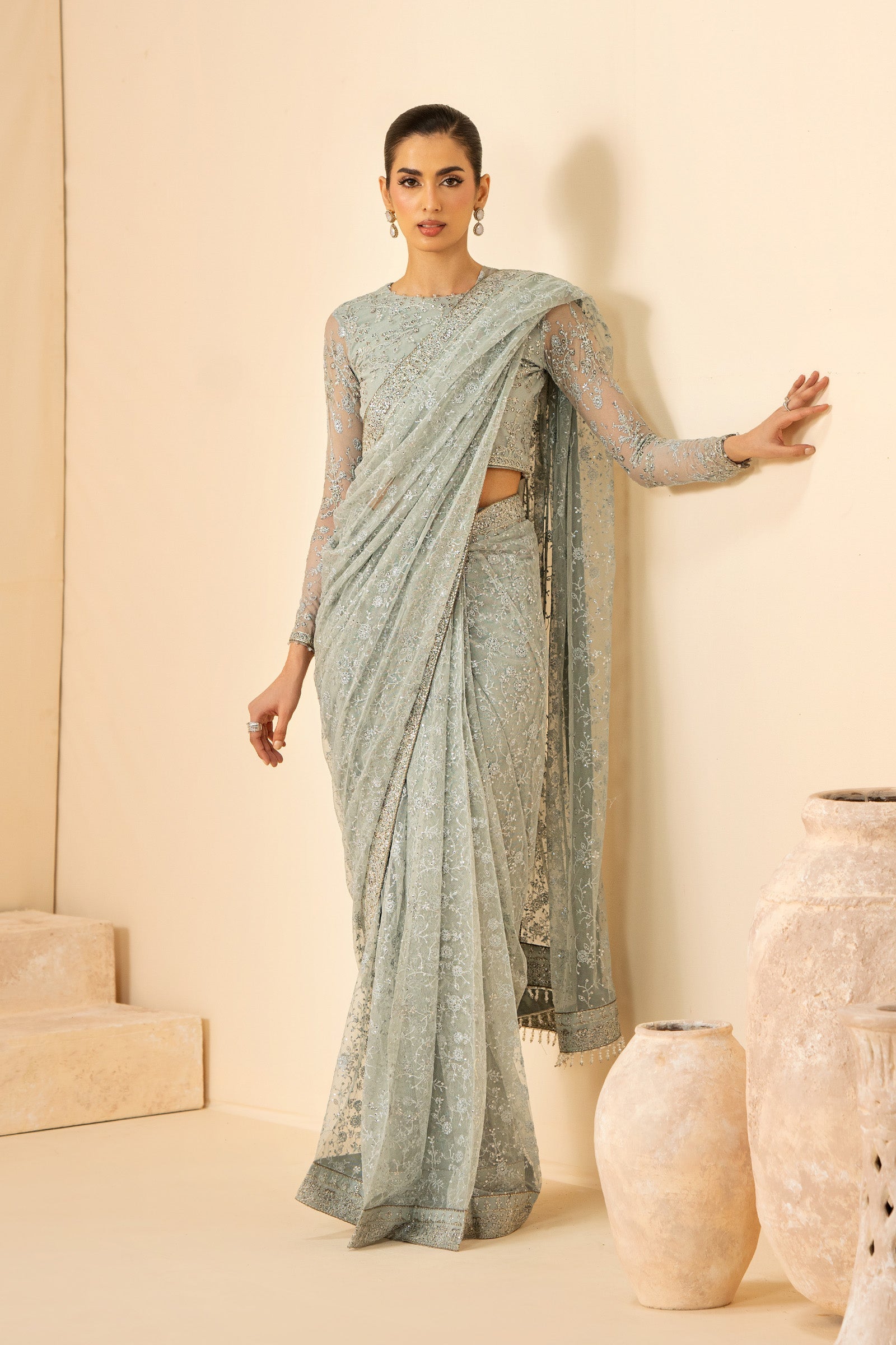 Zarif | AZ-ZRF-06-MINTARA | Riwayat Luxury Chiffon Suit