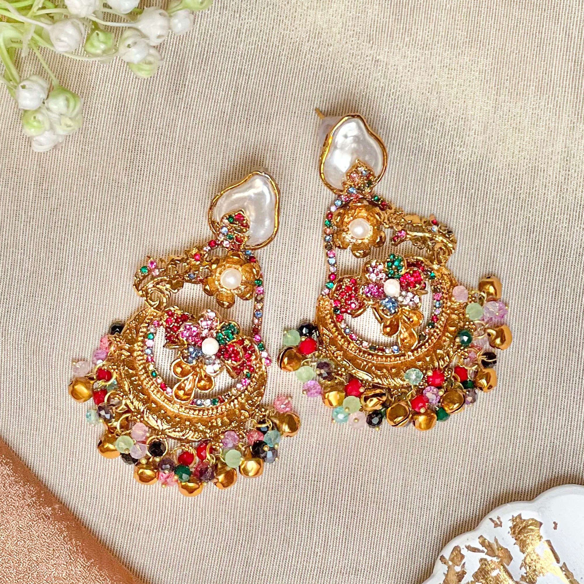 By La Lueur | Dhanak Earrings