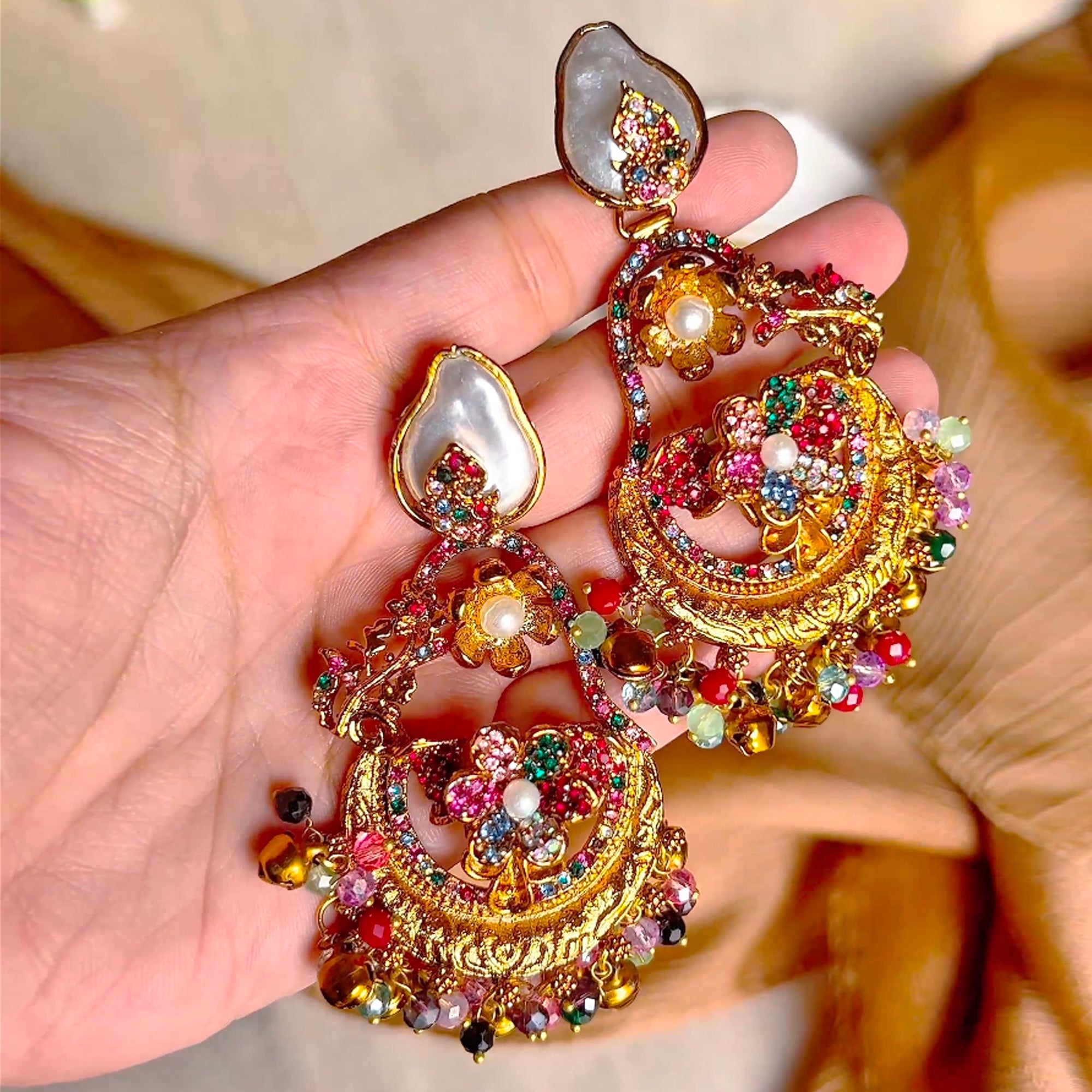 By La Lueur | Dhanak Earrings