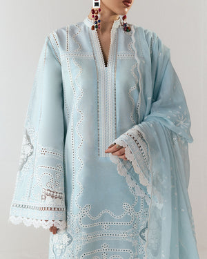 Hussain Rehar Jugnu Dira Aqua Blue