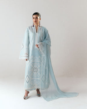 Hussain Rehar Jugnu Dira Aqua Blue