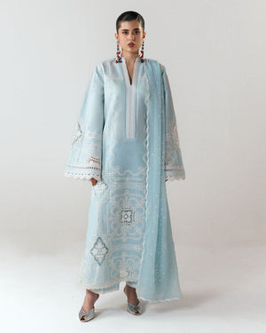 Hussain Rehar Jugnu Dira Aqua Blue
