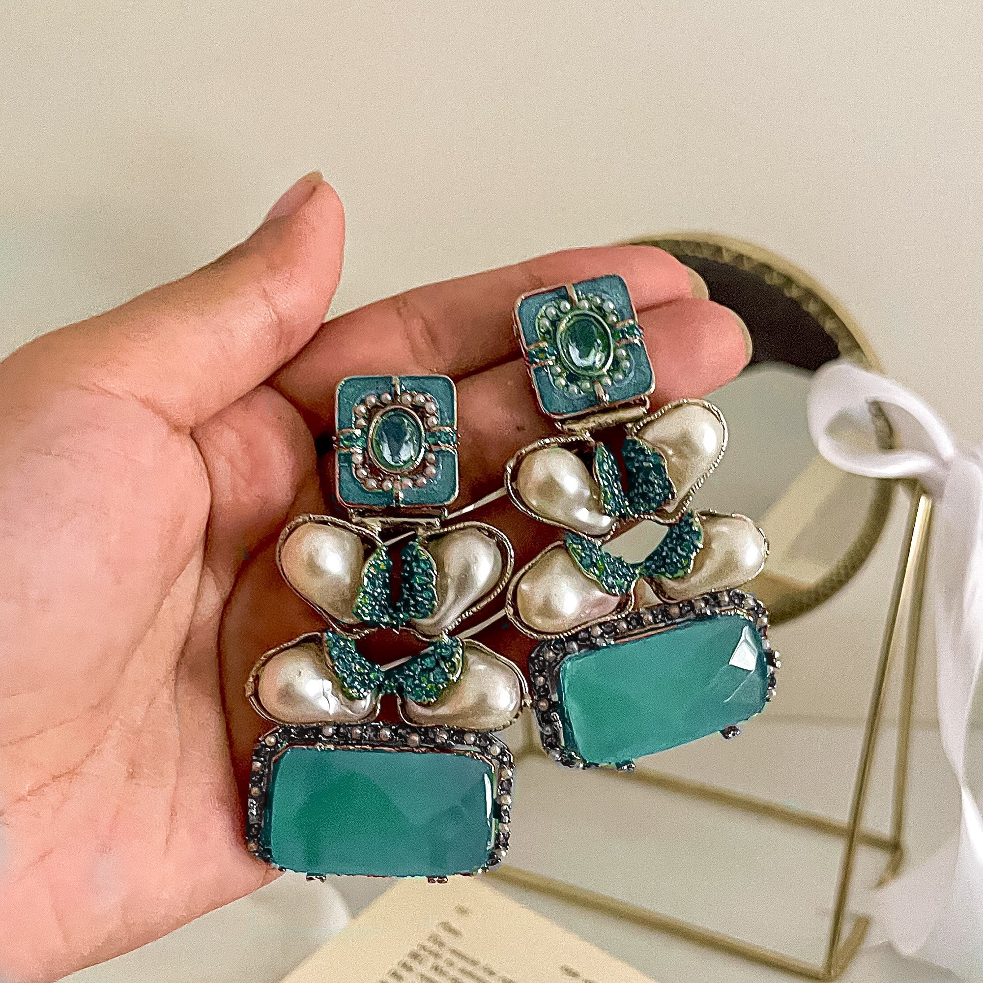 By La Lueur | Mehr-Meena Earrings