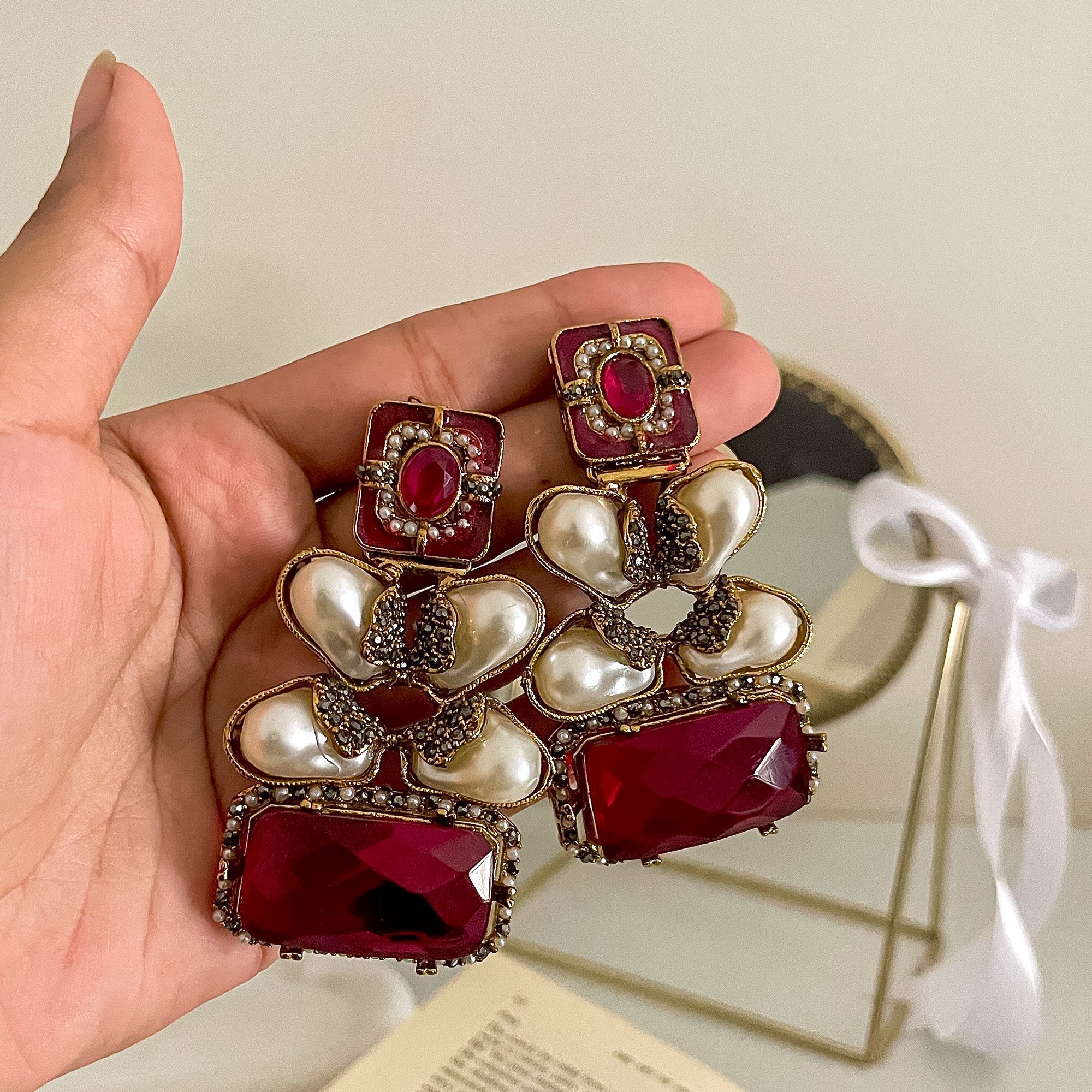 By La Lueur | Mehr-Meena Earrings