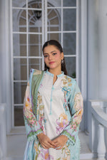 M/Basics by Maria B | AZ-MB-05-A | Summer Stitched Suit