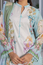 M/Basics by Maria B | AZ-MB-05-A | Summer Stitched Suit