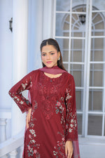 M/Basics by Maria B | AZ-MB-07-A | Summer Stitched Suit