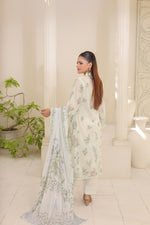 M/Basics by Maria B | AZ-MB-02-A | Summer Stitched Suit