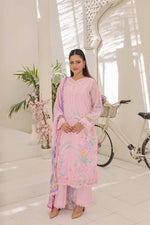 M/Basics by Maria B | AZ-MB-10-B | Summer Stitched Suit