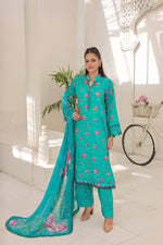 M/Basics by Maria B | AZ-MB-09-A | Summer Stitched Suit
