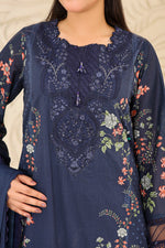 M/Basics by Maria B | AZ-MB-07-B | Summer Stitched Suit