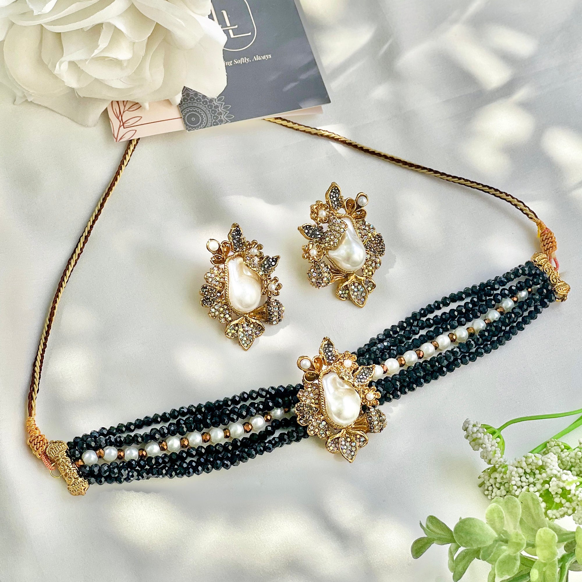 By La Lueur | Lams Chocker Set - Onyx
